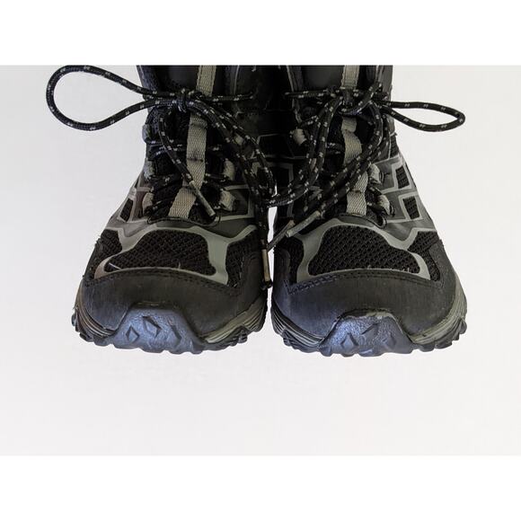 Merrell ML-B Moab FST Mid Waterproof Black Sneakers Boots Size 5.5M MY57967 - Picture 5 of 8